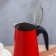 Header coffee maker "Italiano", 450 ml, 9 cups, red color