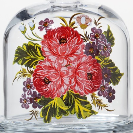 Lemonnitsa "Melody of Flowers", D = 10 cm, Mix drawing-1