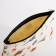 Lightning cosmetic bag, beige color