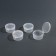 A set of organizers for decor, 4 pcs, d - 4 × 1.9 cm, color transparent color