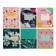 Notebook 18 sheets in the "Girls" line, cover coated cardboard, offset unit, mix