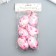Decor Easter suspension "Egg with flowers" set 6x4 cm