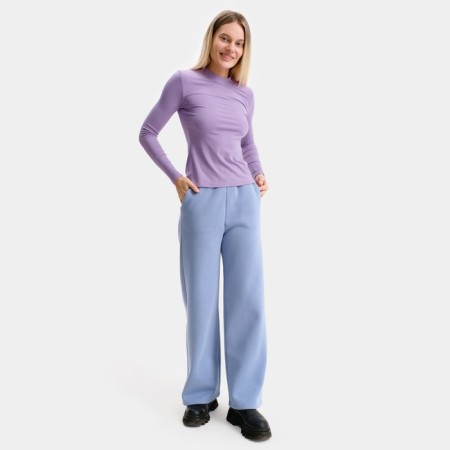 Female jumper, lavender color, size 52