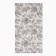 Ethel towel "Black Flowers" 40x73 cm, 100% HL, sarzha 190 g/m2