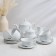 Tea service for 6 people, 15 items: 6 cups 220 ml, 6 saucer d = 15.7 cm