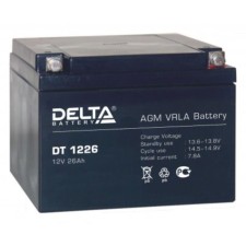 Battery Delta DT1226, 12 V, 26 A/h