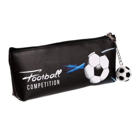 School Penal on a zipper, with a suspension, "Football", mix-8
