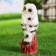 Garden figure "Owl on the stump" Polar, 28cm