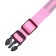 Collar with backlight double strip size S, Osh 35-43 x 2.5 cm 3 glow mode pink