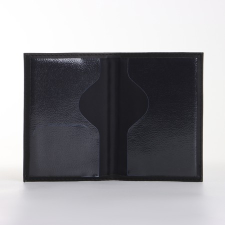 Cover for passport, black color-2
