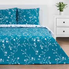 Bed linen Ethel duet Flowers (View 2) 143x215 cm -2 pcs., 220x240 cm, 70*70 cm - 2 pcs, poplin 125
