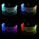 LED glasses "Shine", 14.5x4.5x18 cm, CR2032X2 batteries (included), 3 modes, glow RGB