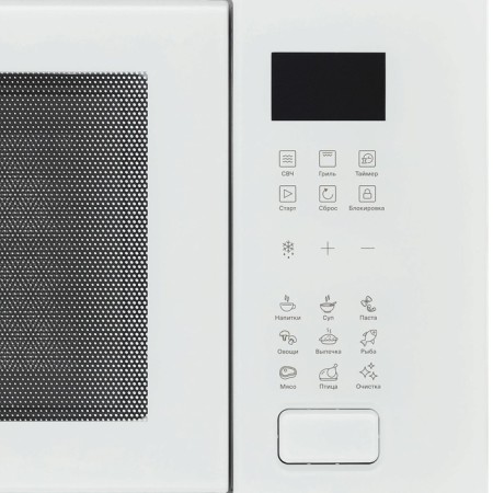 Built -in microwave oven Krona Rein 60 WH, 900 W, 25 l, 8 modes, grill, white-5