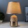 Table lamp "Rustic oak and gold" 1x40W E14 34x22x22 cm Risalux