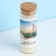 Candle in the Tyumen flask 8 x 3 cm