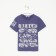 T -shirt for a boy, indigo color, height 140cm