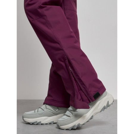 Semicunners of women's winter, size 48, dark purple color-12
