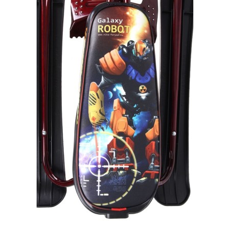 Snowfall "Nika-Cross Robot", CCC, red/black/burgundy color-6