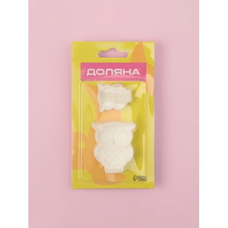 Printing for dough and mastic of the VOLISKA DOLISH, set 2 pcs, plastic, dairy-3