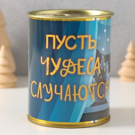 Pigging bank Metal "Let miracles happen"