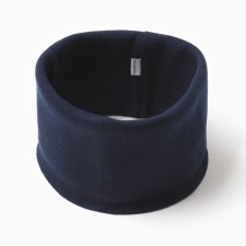Snood for children, blue color, size 50x22 cm