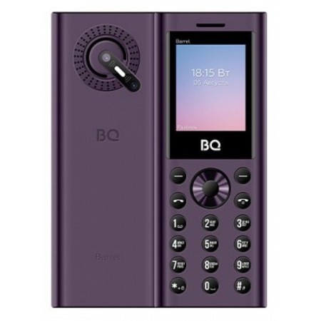 Cell phone BQ M-1858 Barrel Purple Black