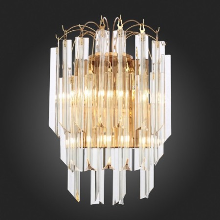 Sconces st. SL386.201.03. OSOLETO. 3x5 watts, G9, 26.5x44 cm, golden color-7