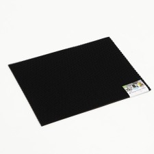 Animal rug EVA, cellular, 60 x 80 cm, black