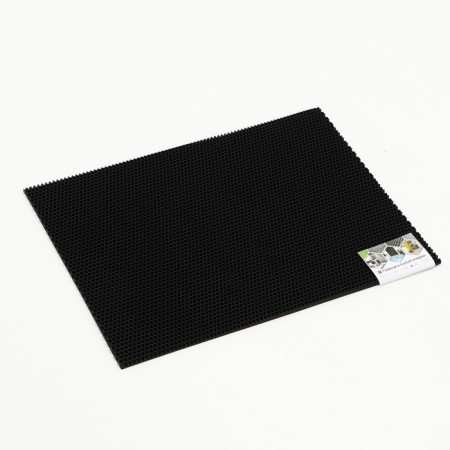 Animal rug EVA, cellular, 60 x 80 cm, black