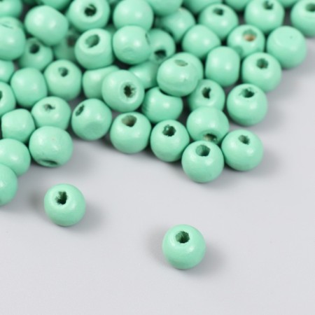 Beads for creativity tree "Green Florida" D-0.8 cm, set of 20 g