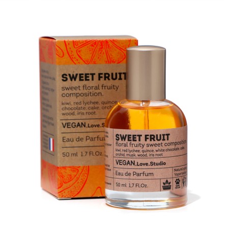 Perfume Water Women Vegan Love Studio Sweet Fruit, 50 ml (based on Fantasy (B. Spears)