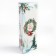 A package for a bottle, a triangular “miracle”, 13 x 32 x 11.3 cm, New Year