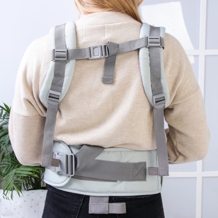 Backpack-kenguru/hipvis "abstraction", color gray color-3
