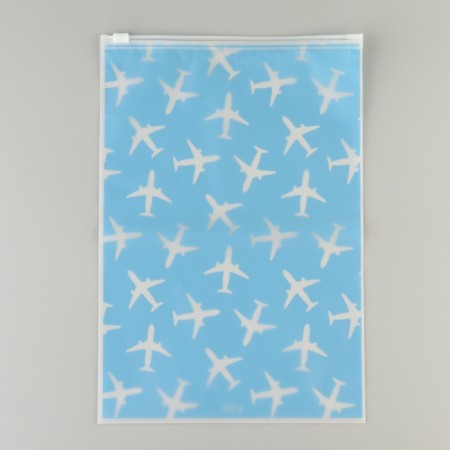 ZIP packet for travel "Airplanes", 14 μm, 20 x 29 cm.-3