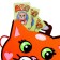 Developing bag "Cat alphabet"