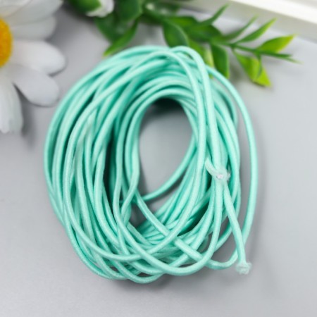 Gum for creativity "Fabrika Decor" round 2mm mint
