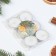 A set of candles of tea aromatic, 6 pcs, vanilla