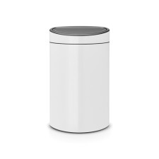 Мусорное ведро Brabantia Touch Bin New, цвет белый, 40 л
