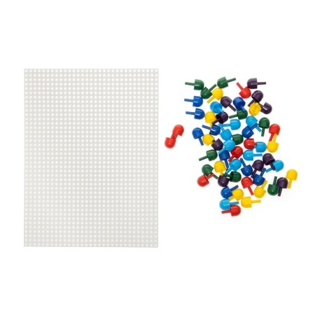 Mosaic round, 60 elements of 15 mm, 6 colors-2