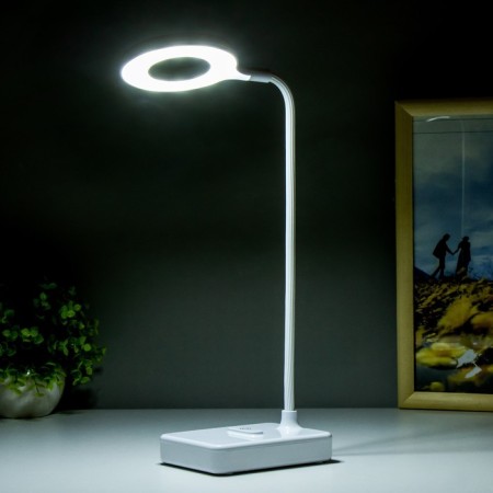 Table lamp touch lamp "Lody" LED 4W USB AKB White 9x12x45 cm Risalux-3