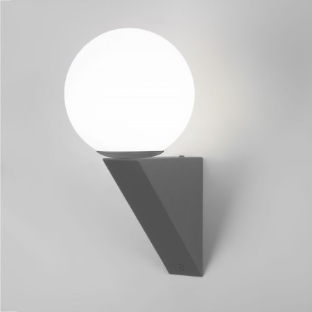 Sadovo-park lamp Elektrostandard, Gravity, 205x150x305 mm, E14, Gray color
