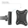 Wall bracket for LED/LCD TVs Kromax Corbel-2