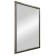 Macau mirror, wall silver, 45x70 cm, plastic frame, 33 mm