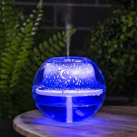Air humidifier Luazon HM-6, nightlight "Star Sky", 0.5 l, 2 W, USB