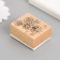 Printing wood, rubber "Letter with Margaritas" 5x4x2.5 cm