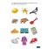 Speech therapy cards "Two -syllable words with a closed syllable"