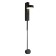 Bra Gerhort G31130/1WBK, 1xLED, 85x10x10 cm, black color