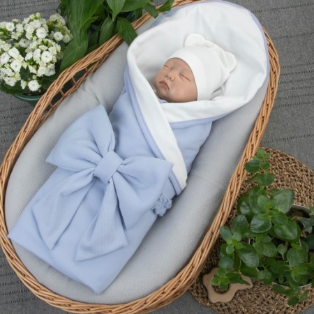 Kinderlitto Kapuchino discharge kit, 4 items, height 50-56 cm, heavenly blue color-1