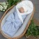 Kinderlitto Kapuchino discharge kit, 4 items, height 50-56 cm, heavenly blue color