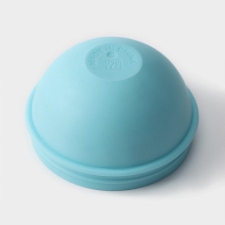 Ice form "ball", d = 7 cm, turquoise color-5